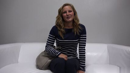 Czech Amateur Blonde Gets POV